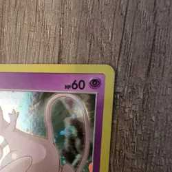Mew SM215 Holo Black Star Promo Card Sun Moon Pokemon TCG Near Mint Condition - Image 4