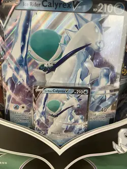 Pokemon TCG: Calyrex V Box Trading Card Game - Ice Rider - Factory Sealed 820650809002 - Image 3