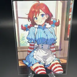 Wendy Holographic Anime Collectible Trading Card - Image 2