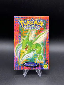 Pokemon Scyther 123 2000 Vintage Post Card 63 Navarrete Peru Us Seller - Image 1