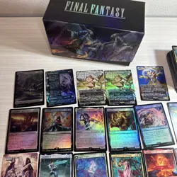 Magic The Gathering Lot Of All Final Fantasy Cards - Image 2