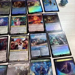 Magic The Gathering Lot Of All Final Fantasy Cards - Image 4