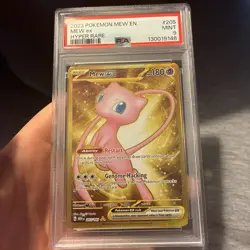 2023 Pokemon Mew EX Hyper Rare Holo Card #205/165 Scarlet & Violet En-151 - Image 1