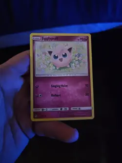 Jigglypuff (Common) Hidden Fates Pokemon Card - Image 1