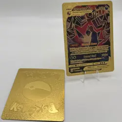 Eternatus VMAX TG22/TG30 Gold Textured Metallic Foil Custom Pokemon Card - Image 2