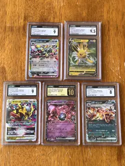 Pokemon Team Rocket's Mewtwo ex CGC 10 Pristine Slab Lot (5 Cards) - Image 1