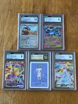 Pokemon Mew CGC 10 Pristine Slab Lot (5 Cards) - Image 1