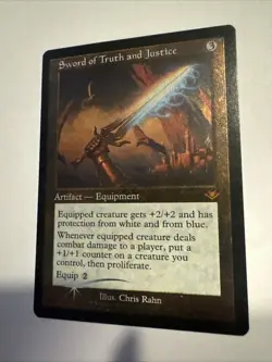 Sword of Truth and Justice (Retro Frame) (Foil Etched) Modern Horizons Foil - Image 3