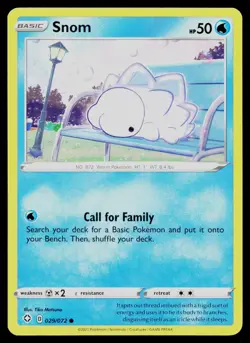 SNOM 029/072 COMMON SHINING FATES POKEMON NM - Image 1