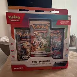 Pokemon TCG First Partner Illustration Collection Series 2 Box Promo 2021 EN - Image 1