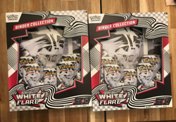 Pokemon Scarlet & Violet White Flare Binder Collection Sealed Box (1 box) - Image 1