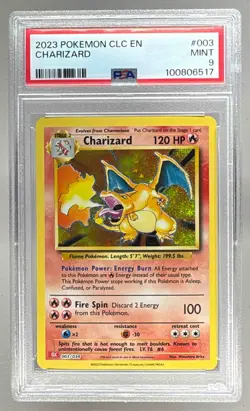 100806517 Charizard 2023 Pokemon Classic #003 PSA 9 - Image 1