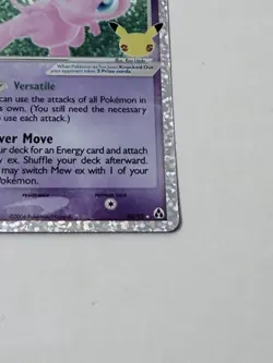 MEW ex Pokemon: Celebrations Classic Collection 88/92 (NM) - Image 3