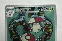 Pokemon Black Bolt Amoongus Illustration Rare Holo #096/086 (Near Mint) - Image 2
