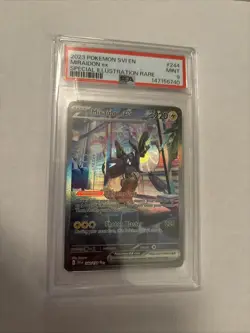 Pokemon TCG Miraidon EX Scarlet & Violet Base Set Holo Card 244/198 Psa Mint 9 - Image 1