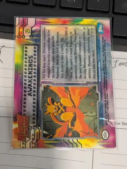Awakenings #2 Topps Pokemon Movie Mewtwo Strikes Back Blue Logo First Print - Image 2