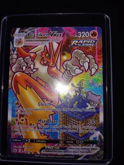 Pokemon Card - Blaziken VMAX Chilling Reign 201/198 Alternate Full Art Ungraded - Image 1