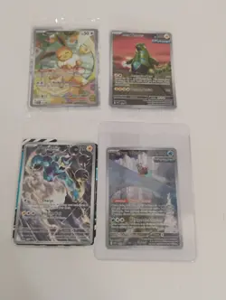 Pokemon Sealed Eevee/Thundurus/Iron Thorns/Iron Bundle Promo Holo Cards - Image 1