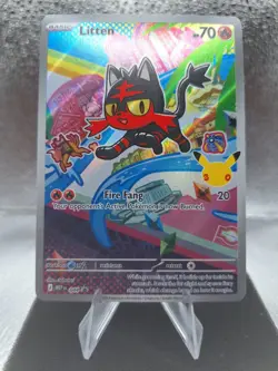 Litten 044 Collection 2026 Promo Holo English 70 HP NM - Image 1
