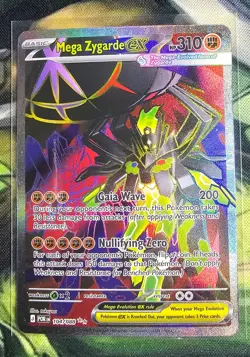 Pokemon TCG Mega Zygarde EX Mega Evolutions: Perfect Order Ultra Rare NM - Image 1
