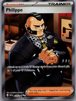 Philippe 110/086 Holo Ultra Rare Chaos Rising Pokemon Near Mint - Image 1