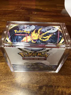 Pokemon TCG sliver Tempest Booster Box W/ Acrylic case - Image 2
