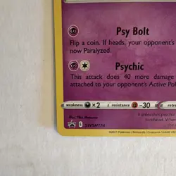 The Pokemon Company Espeon SWSH174 SWSH Promo Holo English 2021 110 HP - Image 5