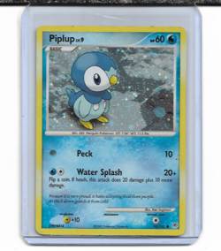 Pokemon Diamond & Pearl Piplup Cosmos Holo Promo #93/130 Excellent Condition - Image 1