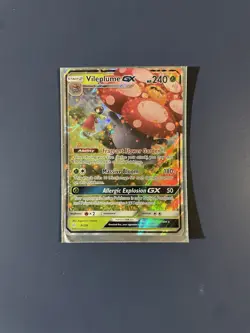 Vileplume GX Full Art 4/236 - Pokemon Cosmic Eclipse - NM - Image 1