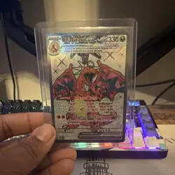 The Pokemon Company Charizard ex 223/197 Obsidian Flames UR Full Art Holo EN - Image 1