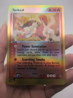 Pokemon EX Dragon Torkoal Reverse Holo Rare 12/97 - Image 1