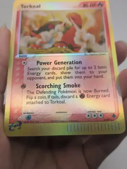 Pokemon EX Dragon Torkoal Reverse Holo Rare 12/97 - Image 2