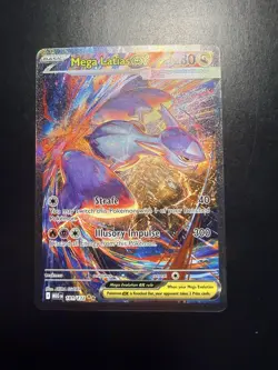 Pokemon TCG Mega Evolution #181/132 Mega Latias EX Special Illustration Rare - Image 1