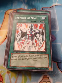 Reverse of Neos TAEV-EN046 Tactical Evolution 1st Edition - Image 1