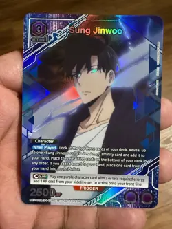 Union Arena Solo Leveling Sung Jinwoo Rare Battle Event Promo UEPR/SLG-1-018 - Image 1