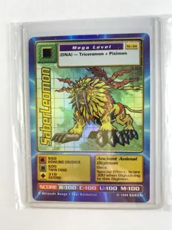 Digimon Digi-Battle Starter Set Bandai Upper Deck 1999 Complete 3 Holos 62 Cards - Image 3