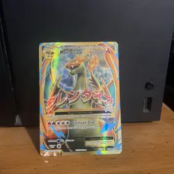 Pokemon TCG M Charizard EX Full Art Holo Ultra Rare Card 101/108 Evolutions - Image 1