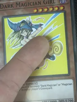 Yugioh Dark Magician Girl Lewd Anime Waifu Custom DIY Art Yugioh card - Image 1