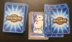 1999 Digimon Card Lot of 70 Trading Cards Gaming - Image 2