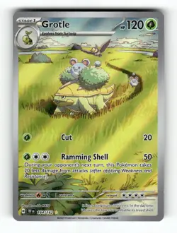 Grotle - 164/162 - Temporal Forces - Pokemon - Illustration Rare - NM - Image 1