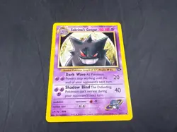 SABRINA'S GENGAR 29/132 POKEMON GYM CHALLENGE RARE - Image 1