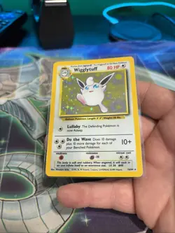 Pokemon TCG Wigglytuff Jungle 16/64 Holo Unlimited Holo Rare no symbol error MP - Image 3