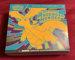 Pokemon Ascended Heroes Elite Trainer Box ETB From Pokemon Vending Machine 🔥 - Image 1