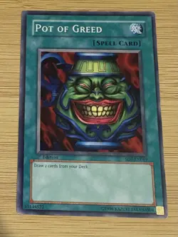 Pot of Greed - SD3-EN019 - COMMON - 1st ed - LP | POKEMON - Image 1