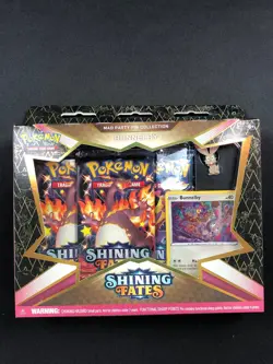 Pokemon Shining Fates Mad Party Pin Collection - Bunnelby Sealed - Image 1