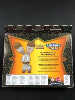 Pokemon Shining Fates Mad Party Pin Collection - Bunnelby Sealed - Image 2
