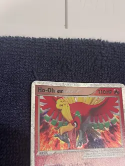 Pokemon TCG Ho-Oh ex 104/115 EX Unseen Forces Holo Ultra Rare English 2005 - Image 5