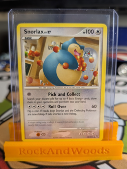 Snorlax 33/111 Rising Rivals Pokemon Normal NM - Image 1