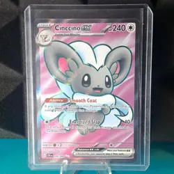 Cinccino ex 105/086 Twilight Masquerade Ultra Rare Holo EN 2024 - Image 1