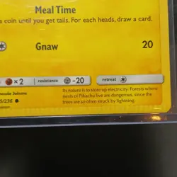 Crimped Pikachu 55/236 Pokemon Sun & Moon Unified Minds Common - Image 5
